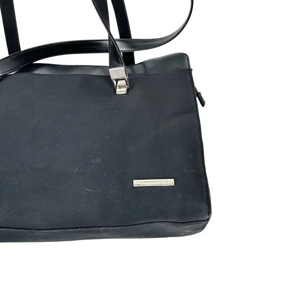 Rosetti Crossbody Computer Messenger Bag Multiple Compartments Black